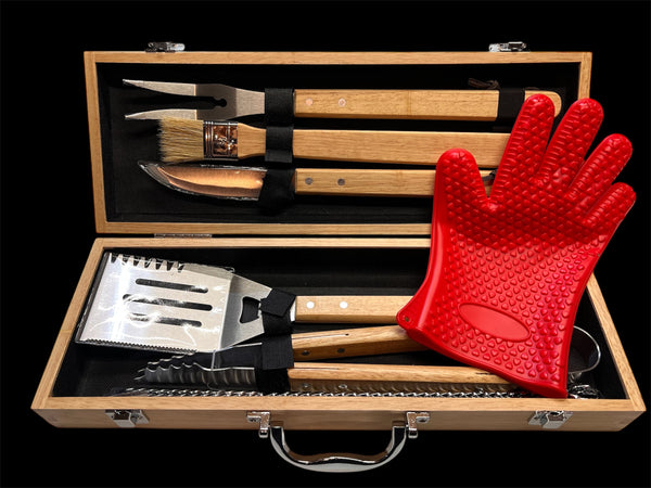 11 Piece BBQ Grill Set