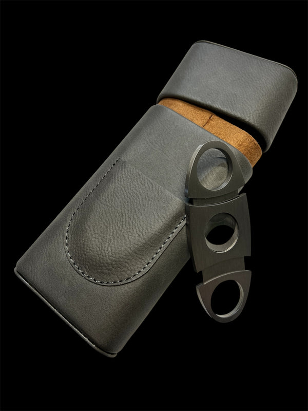 Cigar Case with Cutter