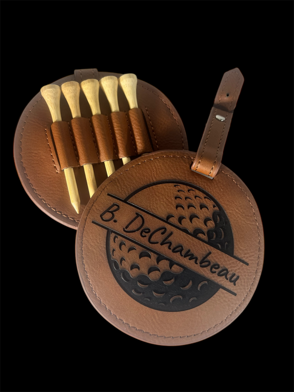 Golf Tee Holder w/ Tees
